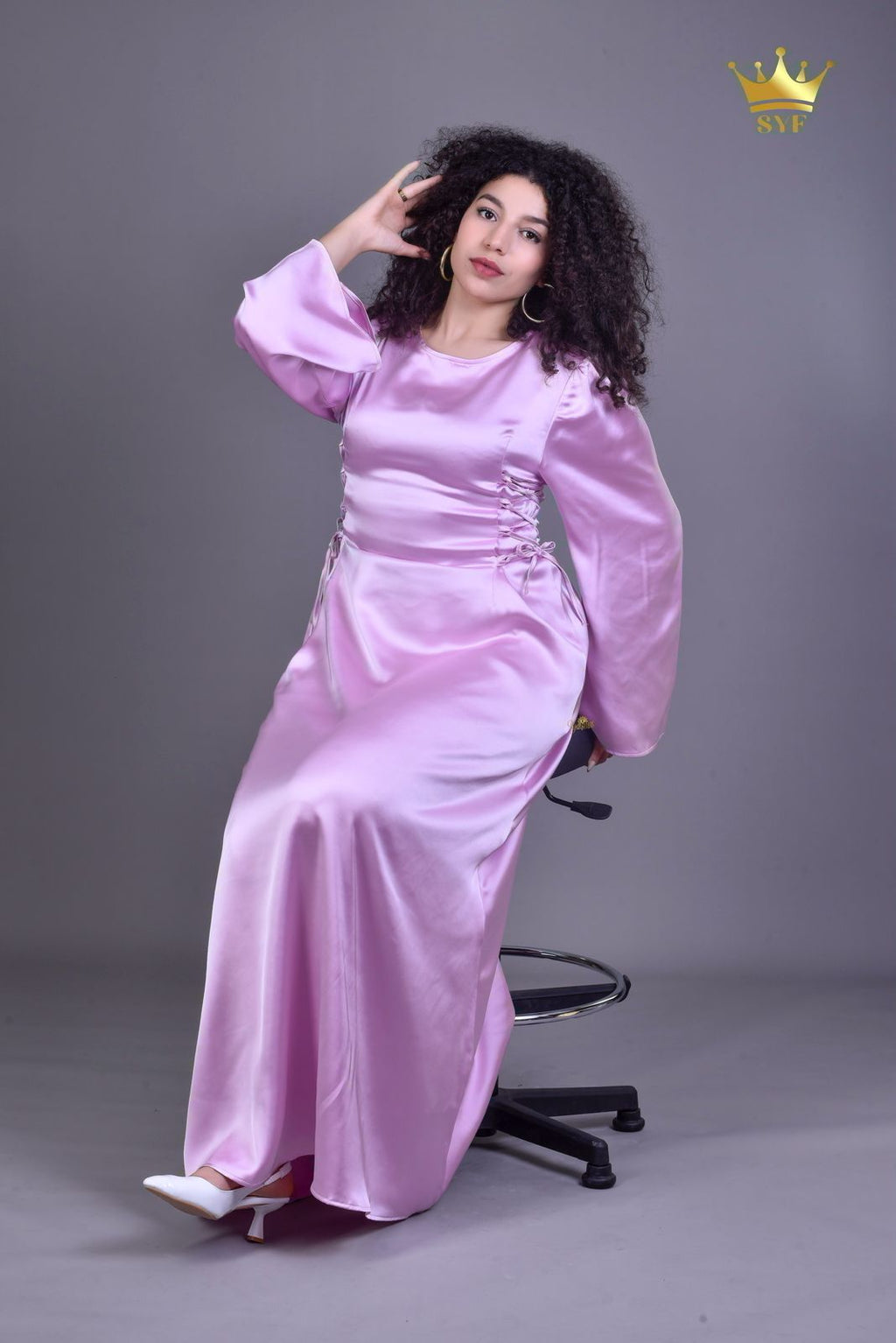 فستان وردة
